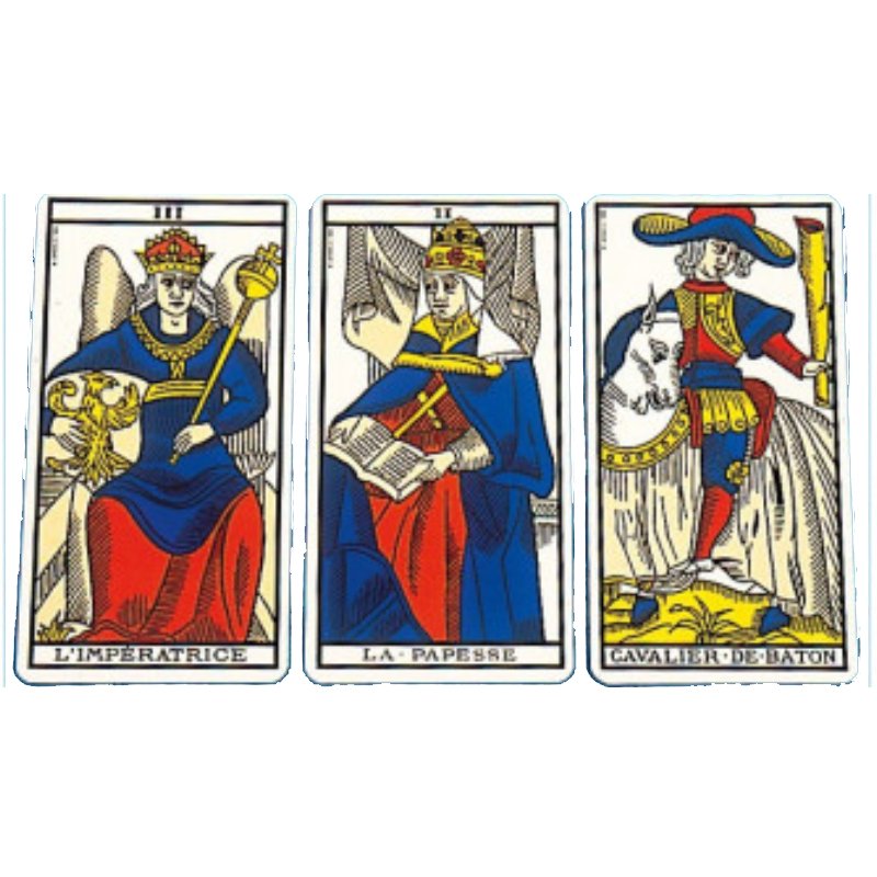 Jeu ancien tarot de marseille, Jeu de cartes cartomancie, Jeu de