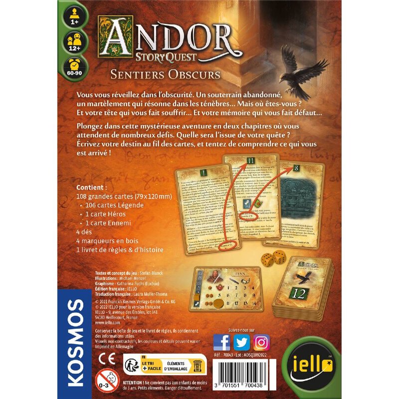 Acheter Andor - Jeu de société - Iello