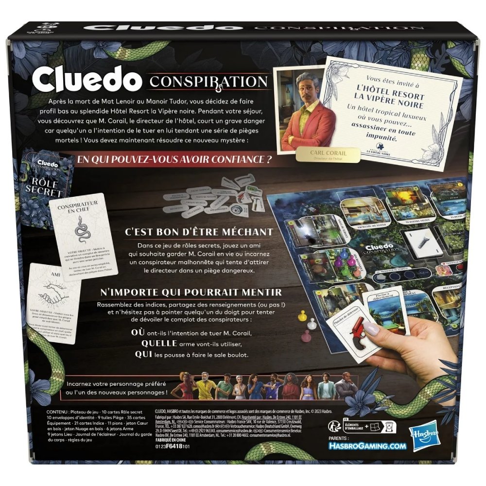 One piece cluedo, jeux de societe