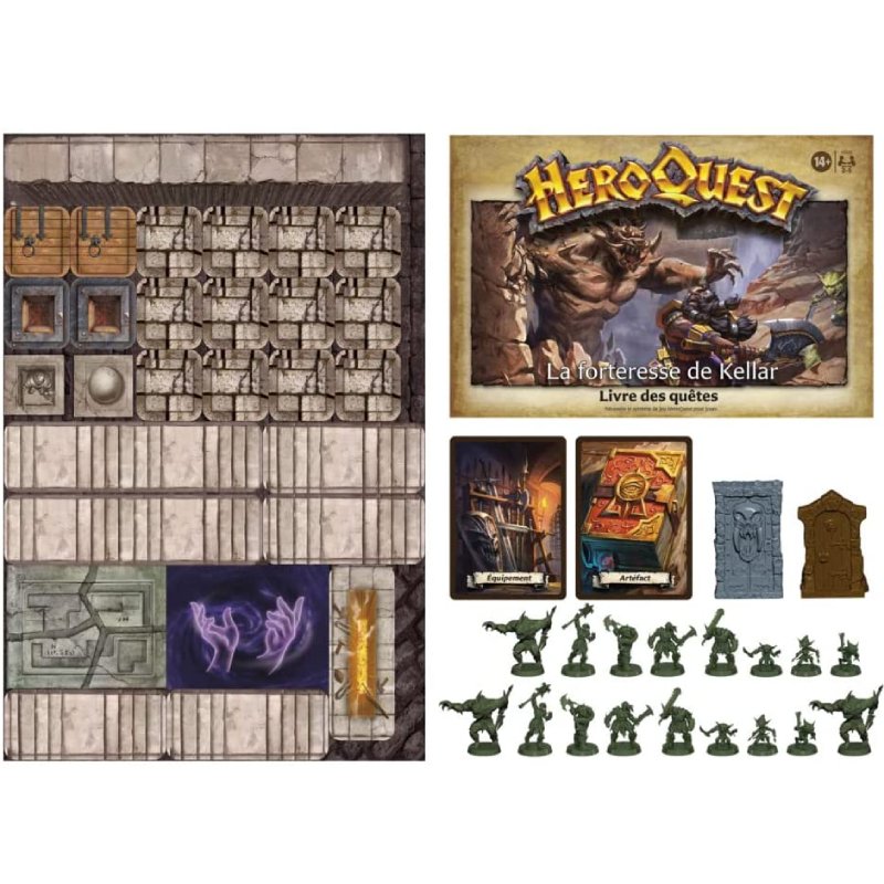 PKGamePack HeroQuest (Le jeu de Base + le Retour du roi Sorcier +