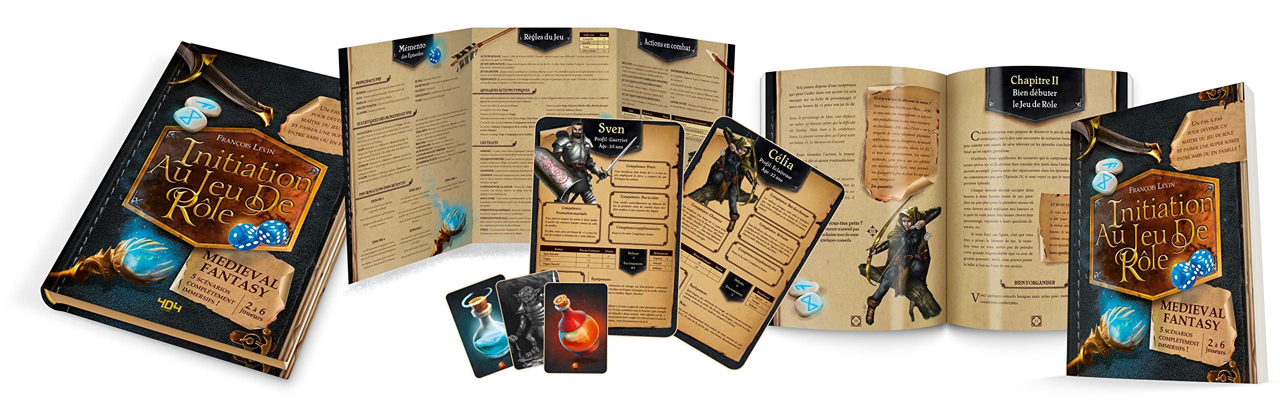 Initiation au Jeu de Rôle - Médiéval Fantasy - Acheter vos Jeux de ...