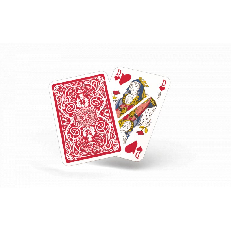 Jeu cartes Bridge rouge 54 cartes piatnik super qualité boutique en ligne