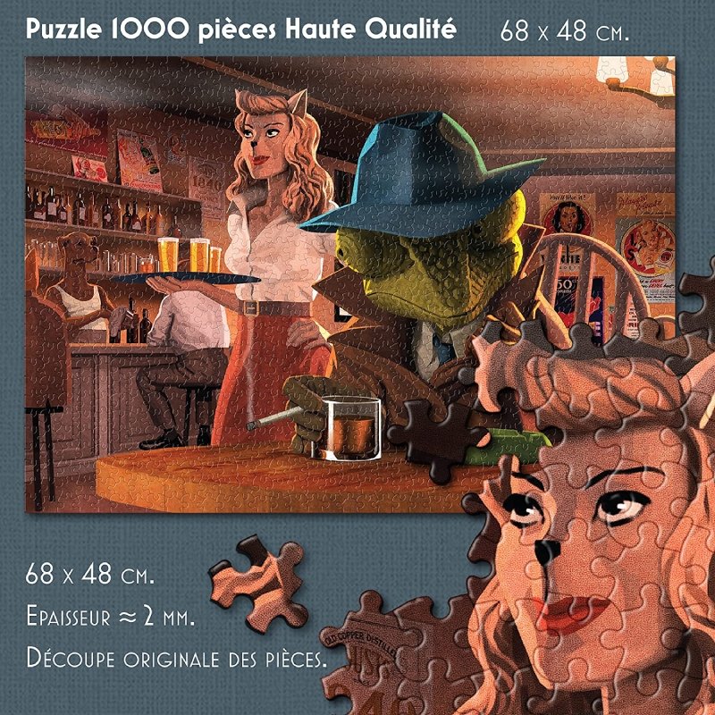 Acheter Art & Meeple - Puzzle Tichu Phénix 1000 pièces - Art
