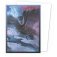 100 pochettes brushed art format standard batman dragon shield 
