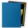 100 pochettes dual matte format standard blue silver dragon shield 