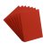 100 pochettes prime 66x91 mm rouge gamegenic 