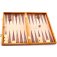 backgammon bois 38cm boite de jeu 