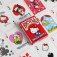 jeu de 54 cartes hello kitty 50th anniversary bicycle paquet 