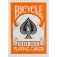 jeu de 54 cartes orange bicycle cartes 