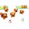 lolly dogs jeu blue orange boite de jeu  