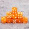 lot de 36 des 6 faces 12mm orange nacre 99030 image 1 