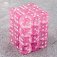 lot de 36 des 6 faces 12mm rose transparent 99031 image 1 