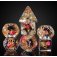 lot de 7 des resine polyedriques printemps 98937 image 1 