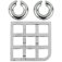 mini huzzle cast duet argente boite 
