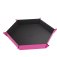 piste a des magnetique hexagonale noir rose ggs60061ml 