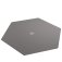 piste a des magnetique hexagonale noir gris ggs60058ml 