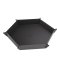 piste a des magnetique hexagonale noir gris ggs60058ml 