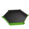 piste a des magnetique hexagonale noir vert ggs60060ml 