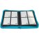 pro binder vivid 4 pocket bleu turquoise ultra pro exterieur 