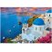 puzzle 1000 pieces ile de santorin sentosphere boite de jeu 