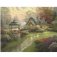 puzzle kinkade maison au puits 