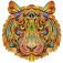 puzzle rainbowooden tigre boite 