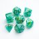 set de 7 des rpg candy like series mint gamegenic ggs50008ml 