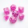 set de 7 des rpg candy like series raspberry gamegenic ggs50009ml 