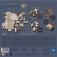 wooden puzzle 1000p ancient world map jeu trefl boite de jeu 