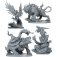 zombicide white death extension divine beasts pack jeu cmon boite de jeu 