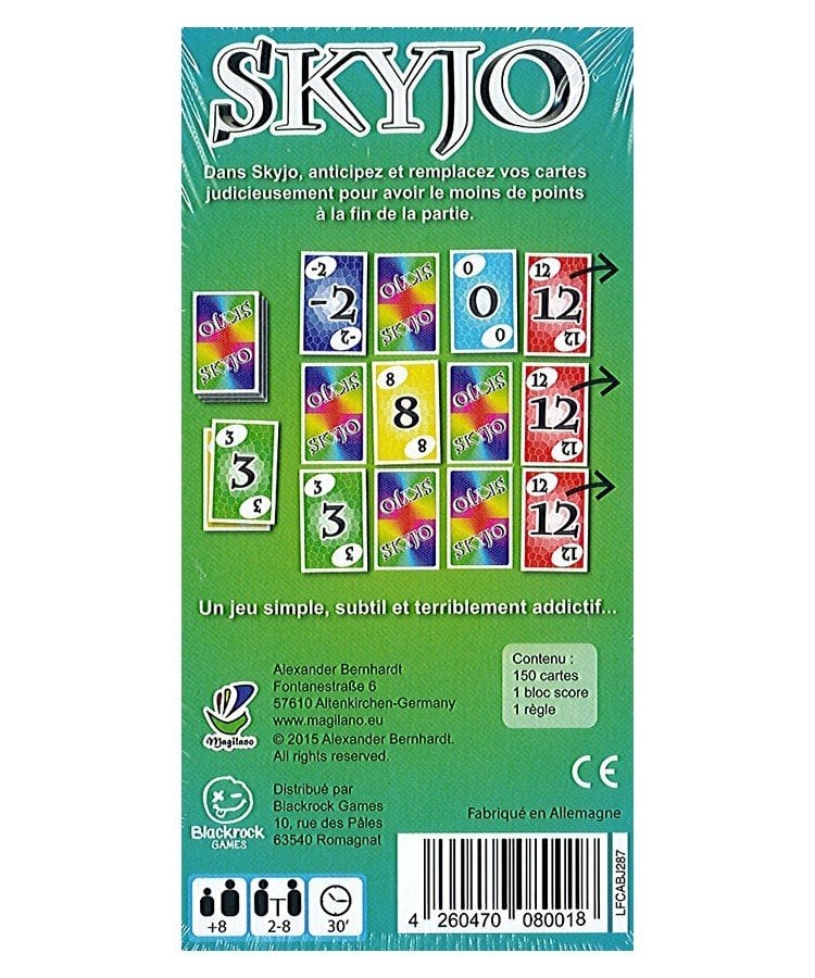 Skyjo - Acheter vos Jeux de société en famille & entre amis - Playin by  Magic Bazar