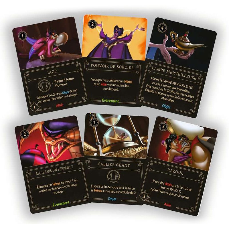 Villainous : la collection complète de boîtes pour cartes du jeu