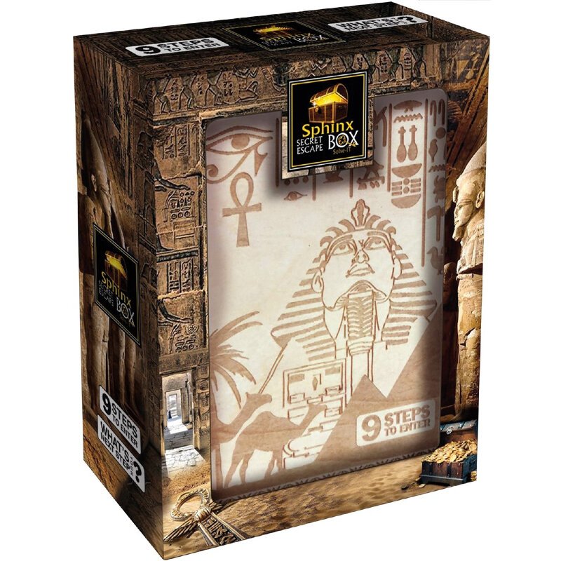 Secret Escape Box - Sphinx - Acheter vos Jeux de société en famille & entre  amis - Playin by Magic Bazar