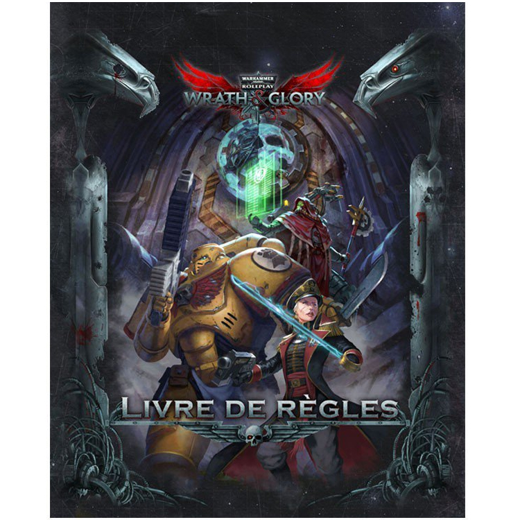 Warhammer 40K Wrath & Glory Livre de Base Acheter vos Jeux de société Jeu de rôle