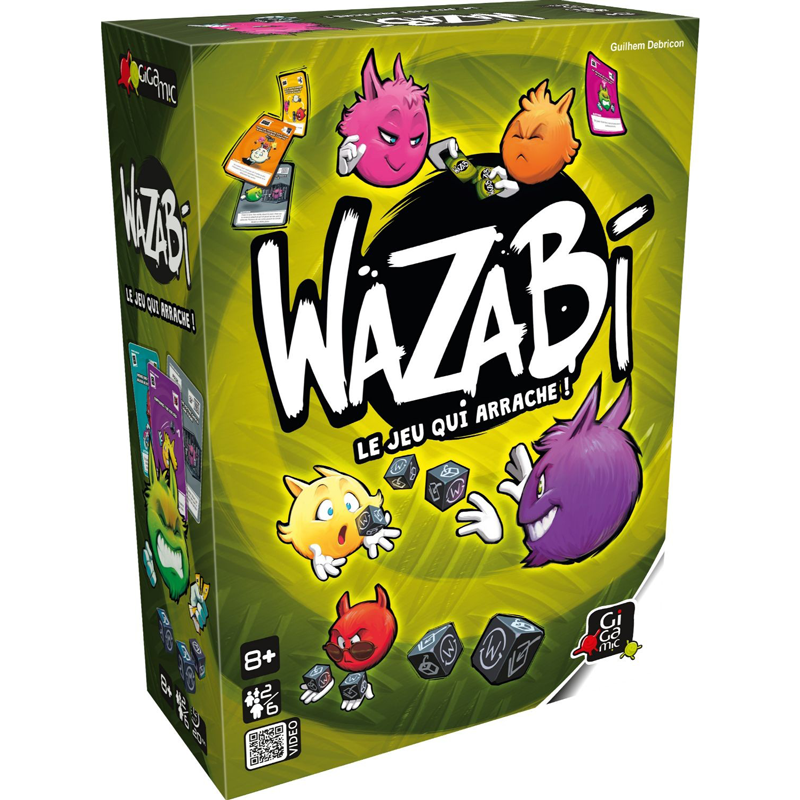 Wazabi - Édition 2019 - Acheter vos Jeux de société en famille