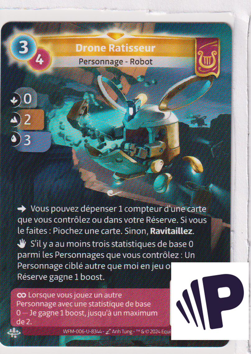 Drone Ratisseur - F Lyra