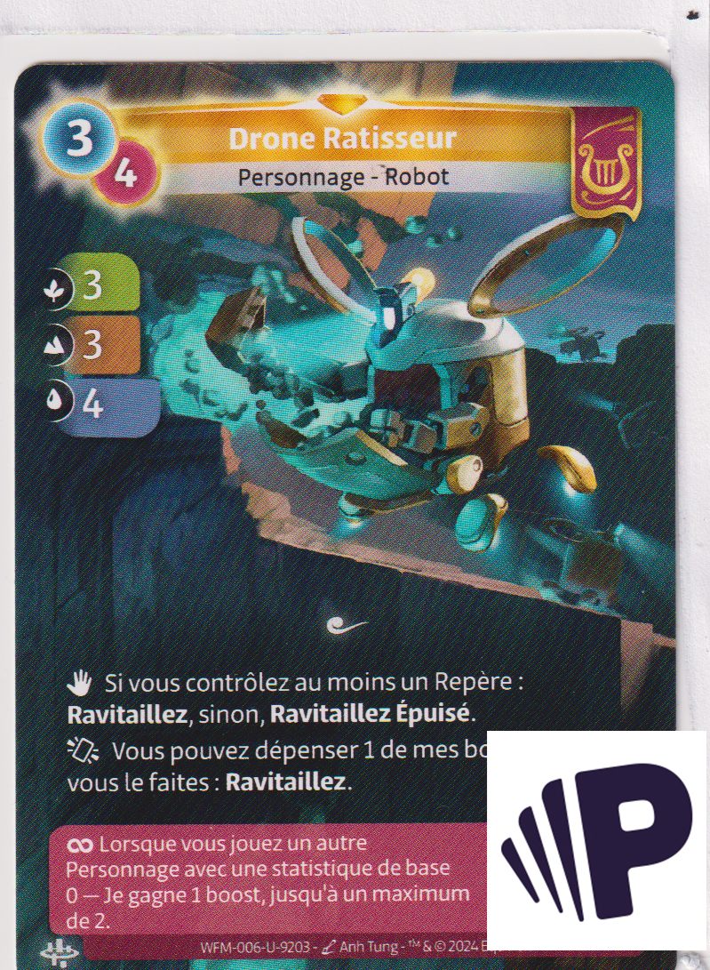 Drone Ratisseur - F Lyra