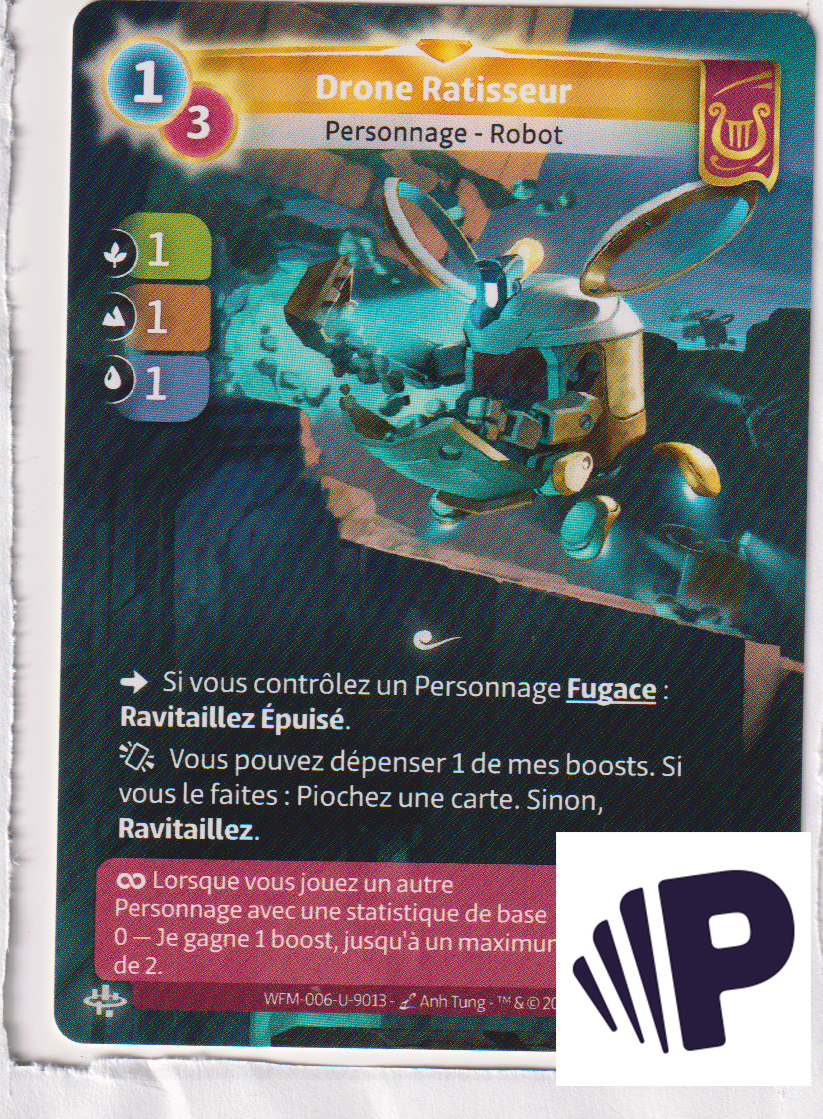 Drone Ratisseur - F Lyra