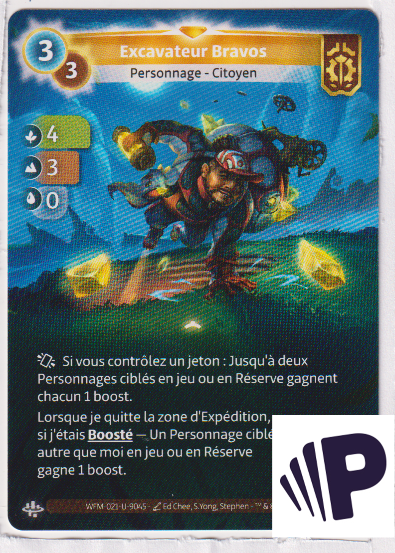 Excavateur Bravos - F Axiom