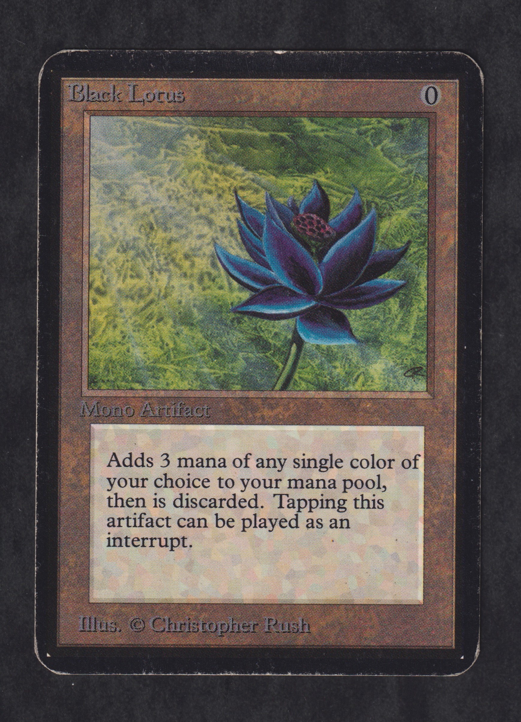 Lotus noir Black Lotus Carte Magic The Gathering Playin by Magic Bazar