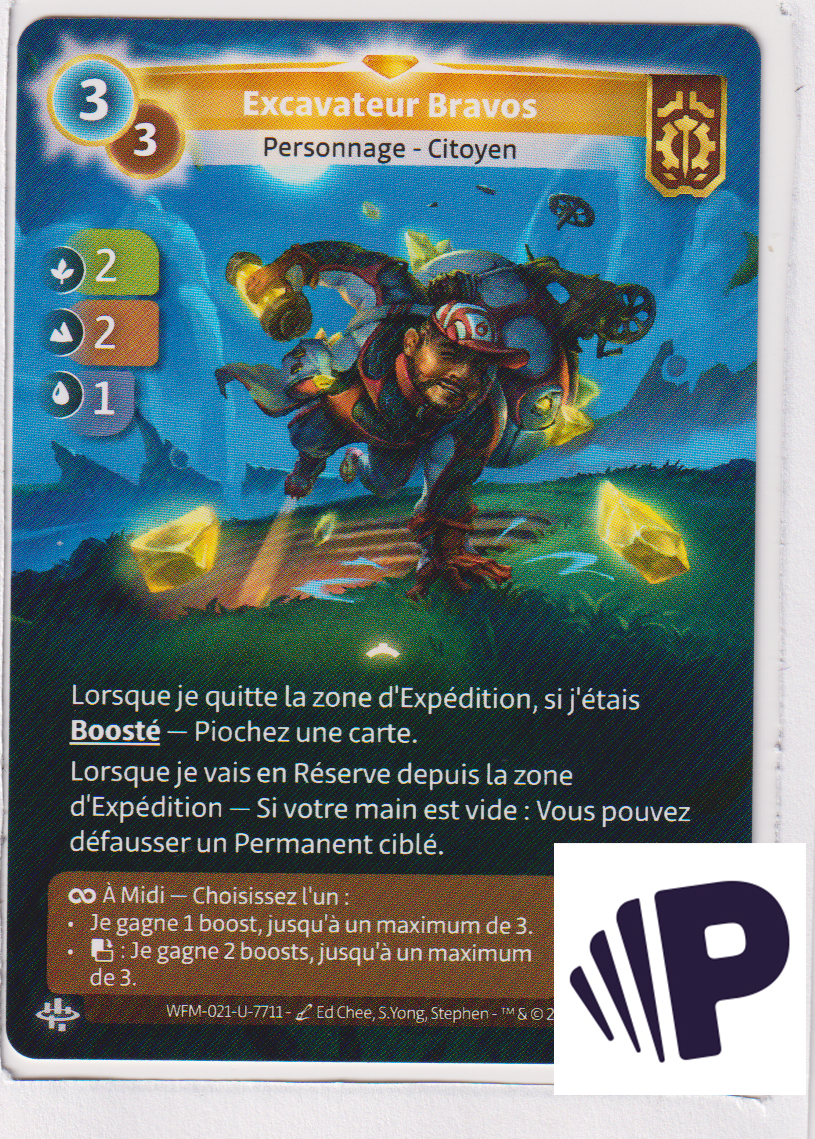 Excavateur Bravos - F Axiom
