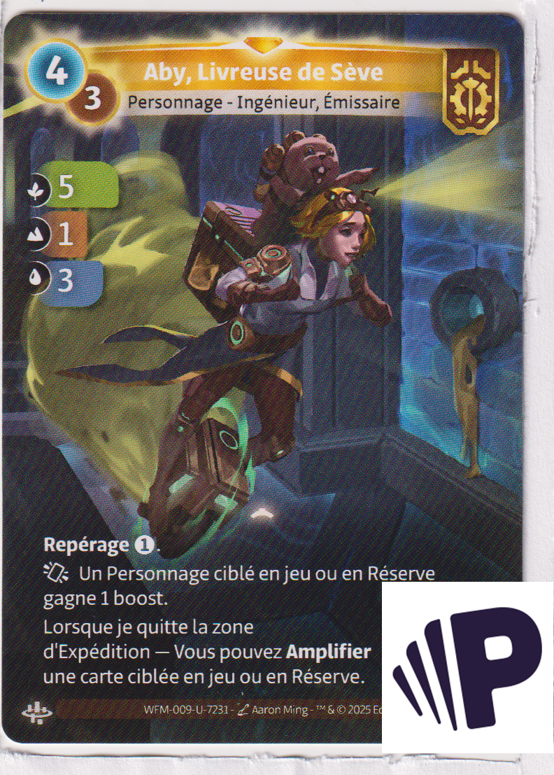 Aby, Livreuse de Sève - R Axiom