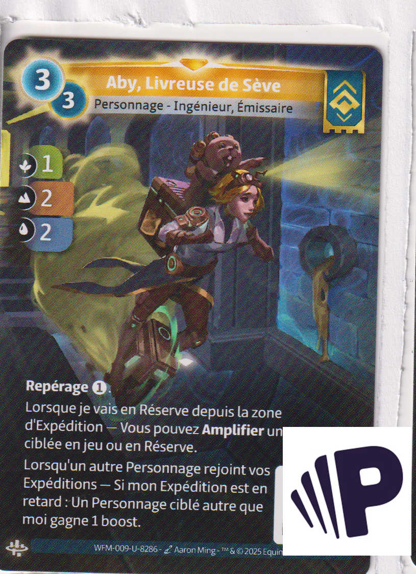 Aby, Livreuse de Sève - F Ordis