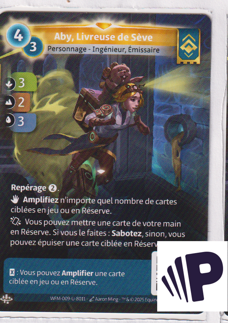 Aby, Livreuse de Sève - F Ordis