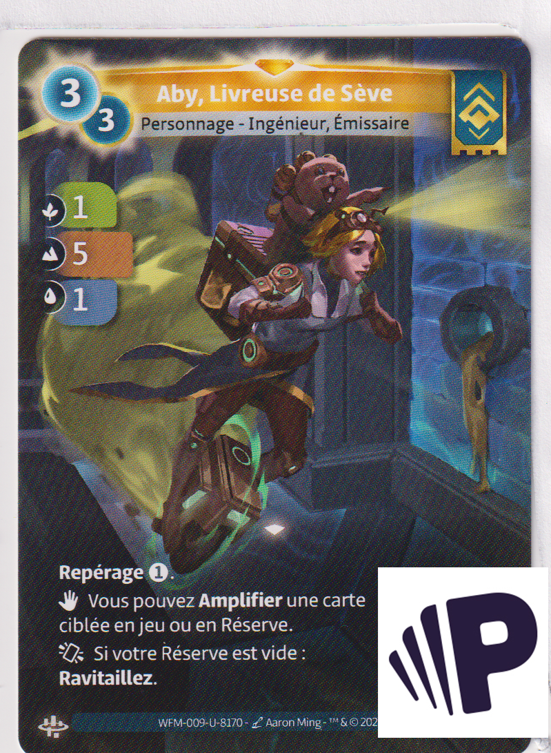 Aby, Livreuse de Sève - F Ordis