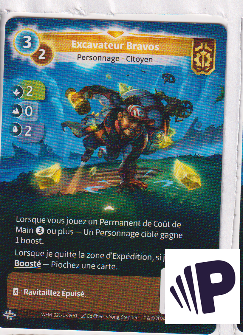 Excavateur Bravos - F Axiom
