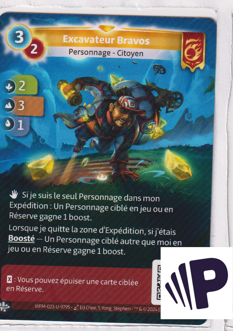 Excavateur Bravos - R Bravos