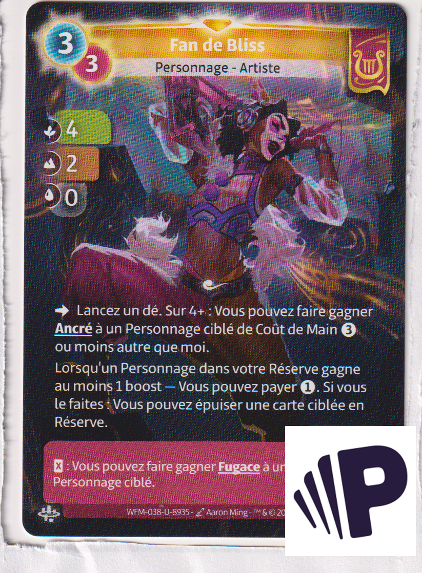 Fan de Bliss - R Lyra