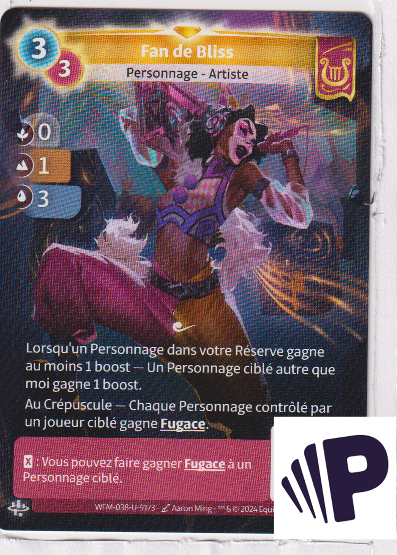 Fan de Bliss - R Lyra