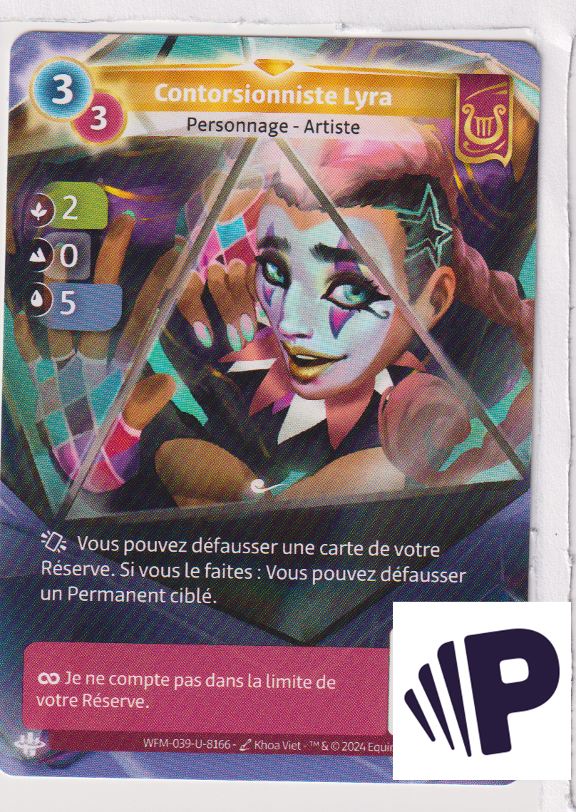 Contorsionniste Lyra - R Lyra